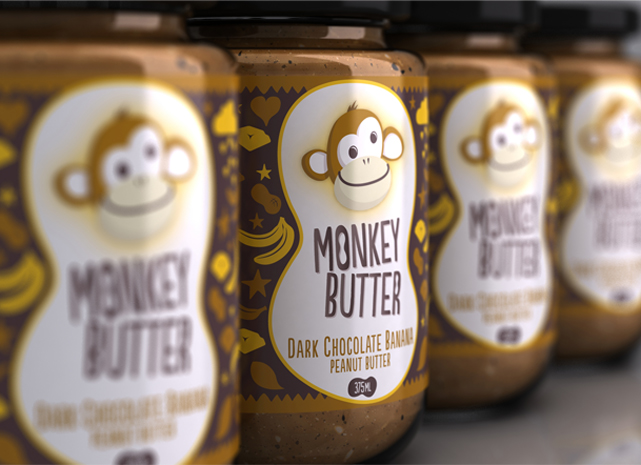 Monkey Butter :: Logo, graphic and web design and illustration by ...