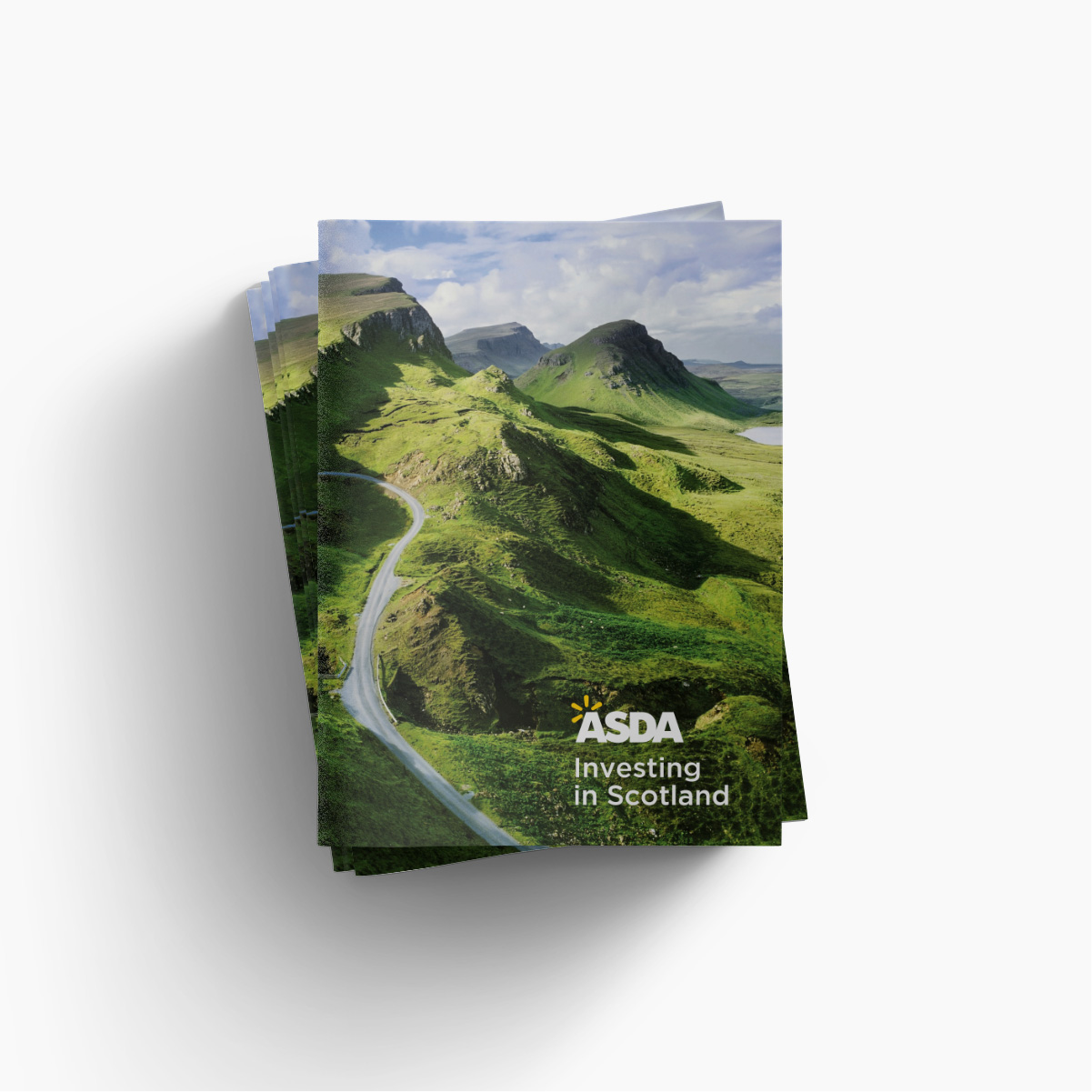 Asda Investing In Scotland boolet design