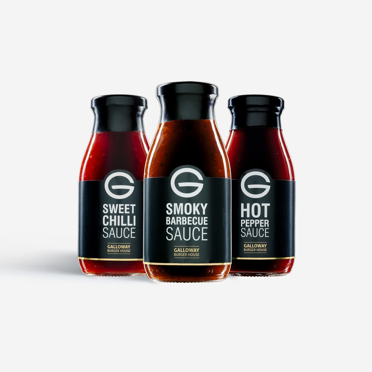 Galloway Burger House Sauce Bottles Thumbnail